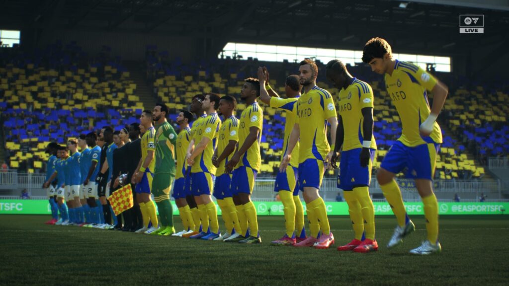 EA SPORTS FC - nástup na hřiště