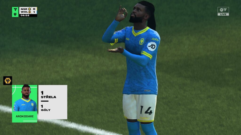 EA SPORTS FC - oslava gólu