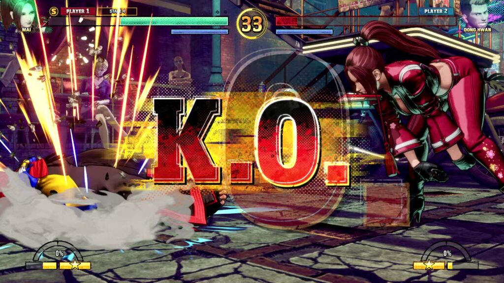 Fatal Fury: City of the Wolves - KO