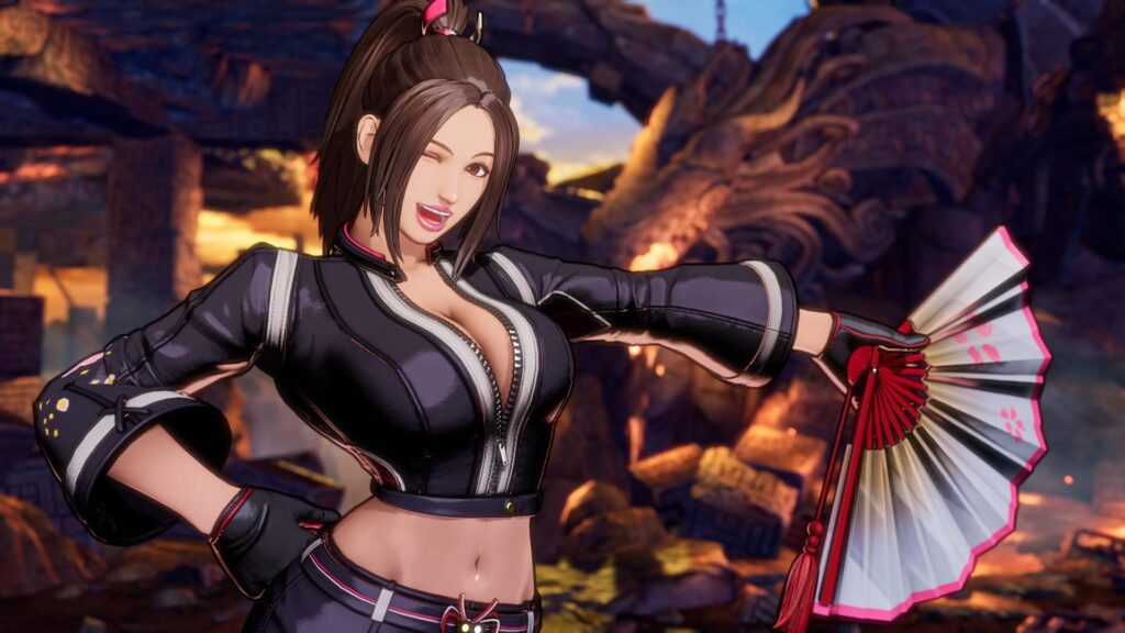 Fatal Fury: City of the Wolves - Mai s vějířem