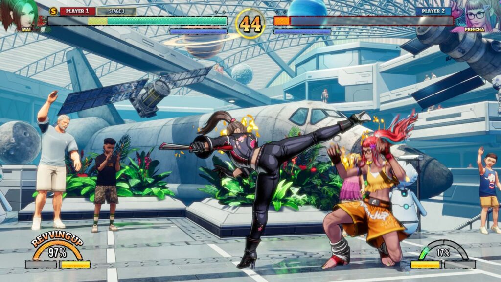 Fatal Fury: City of the Wolves - raketoplán