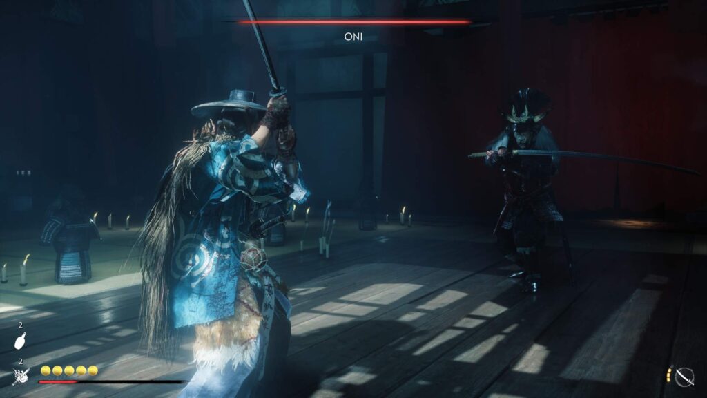 Ghost of Yotei - boss fight