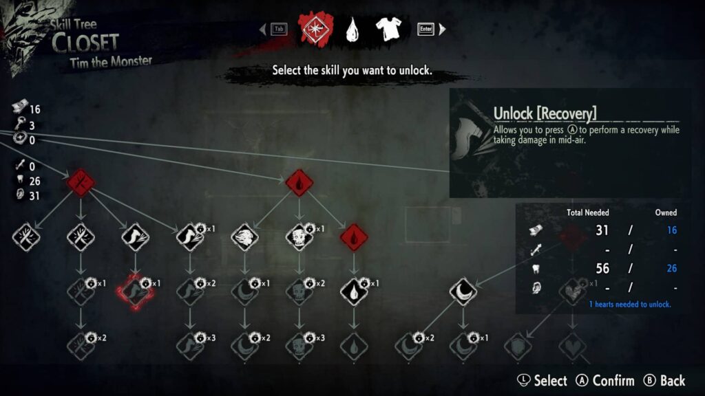 Hotel Barcelona - vylepšení schopností