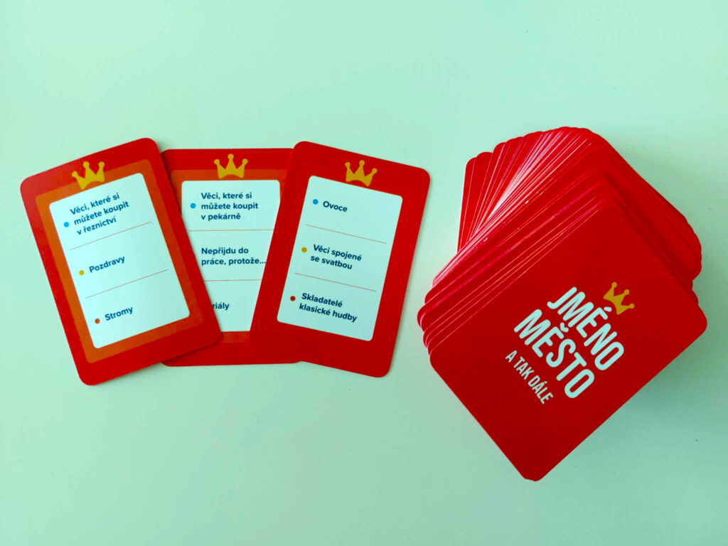 Jméno, město a tak dále - toto určí jak budete hrát