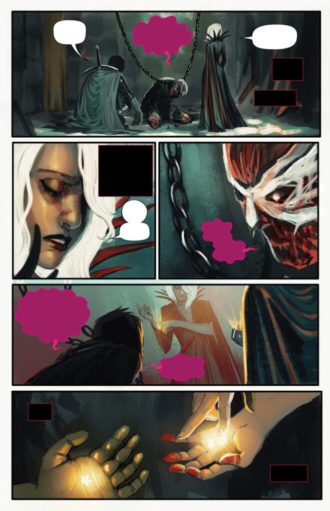 Kostky Rozdělená družina