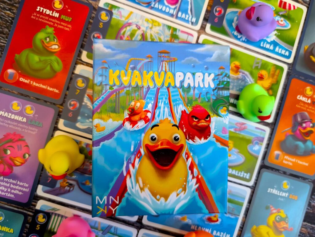 Kvakvapark - desková hra