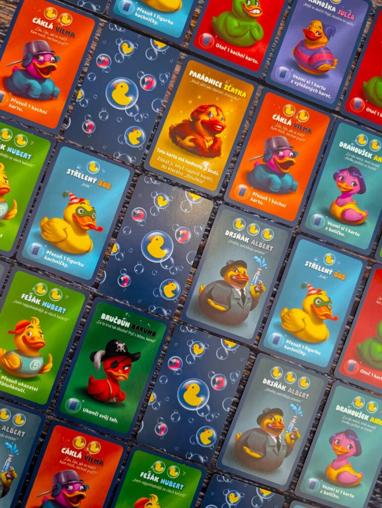 Kvakvapark - kachní karty