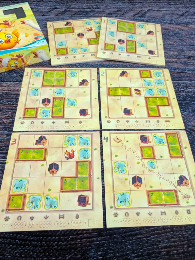 Mini Dvorek - čtyři různé obtížnosti