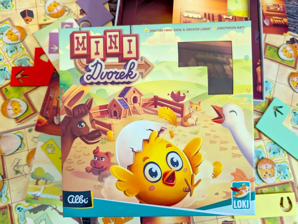 Mini Dvorek - desková hra
