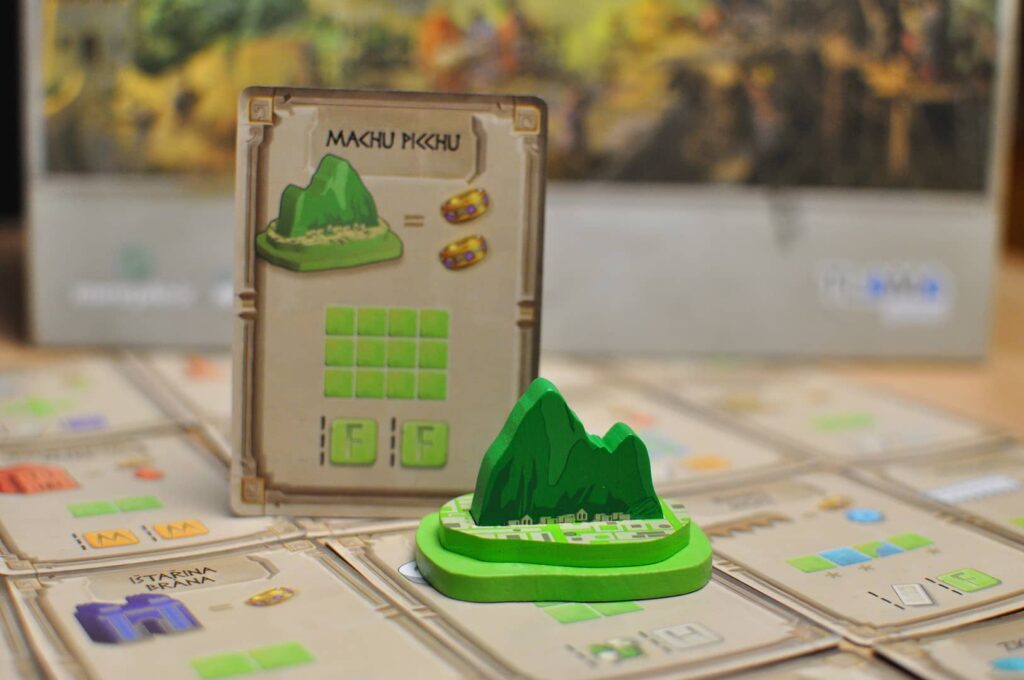 Monumenty věků - Macu Picchu figurka