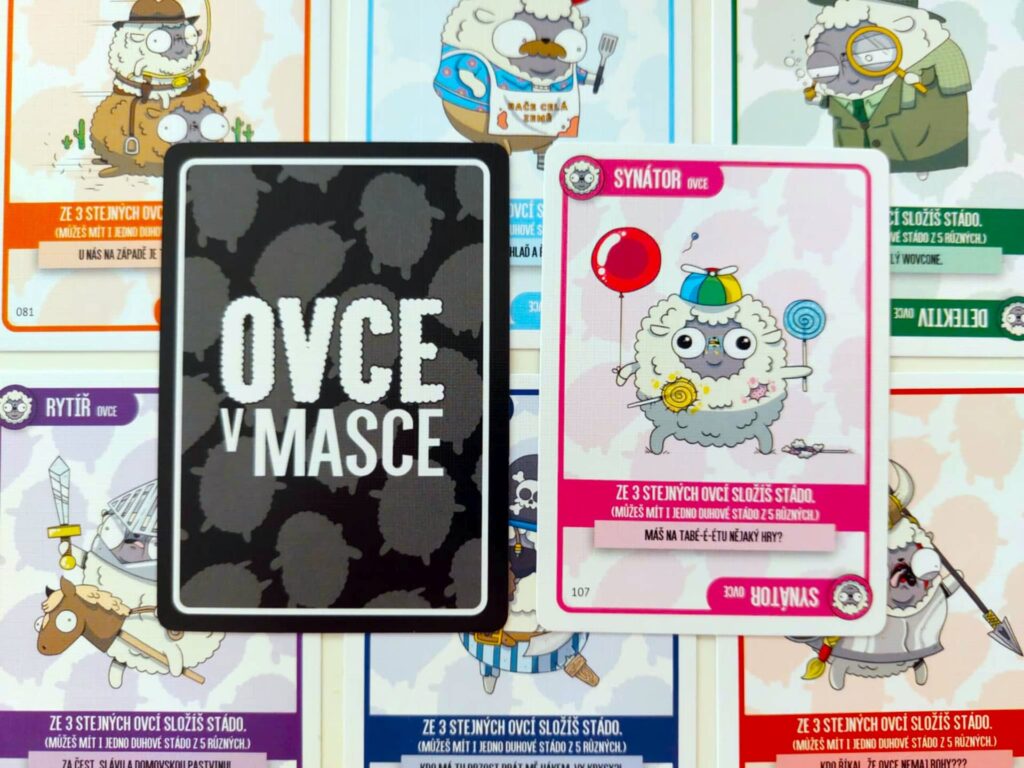 Ovce v masce - design je působivý