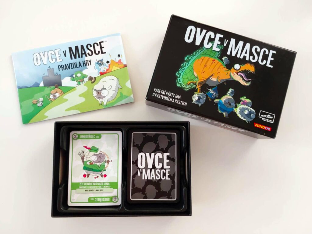 Ovce v masce - ideální na cesty