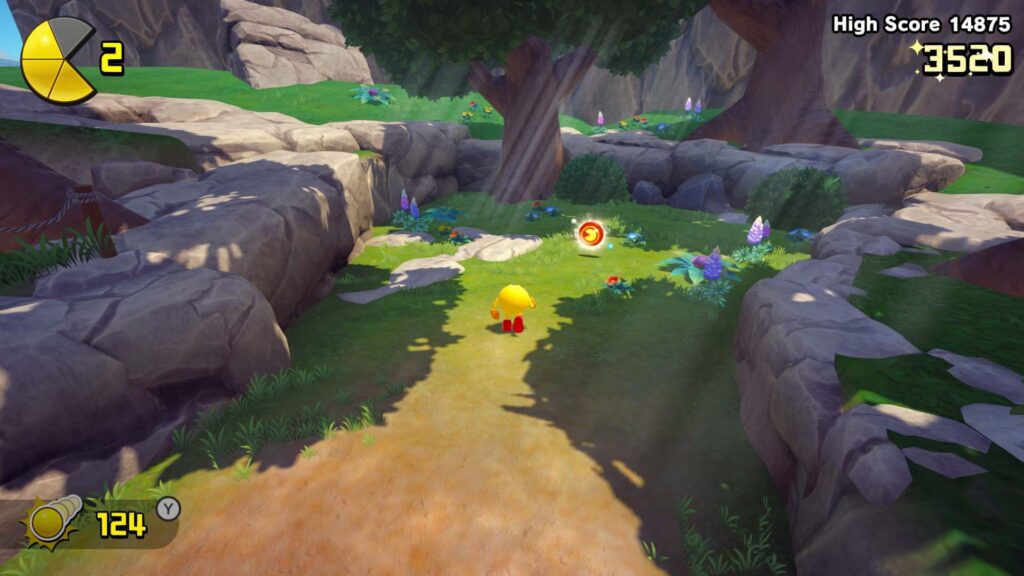 PAC-MAN WORLD 2 Re-PAC - konec levelu