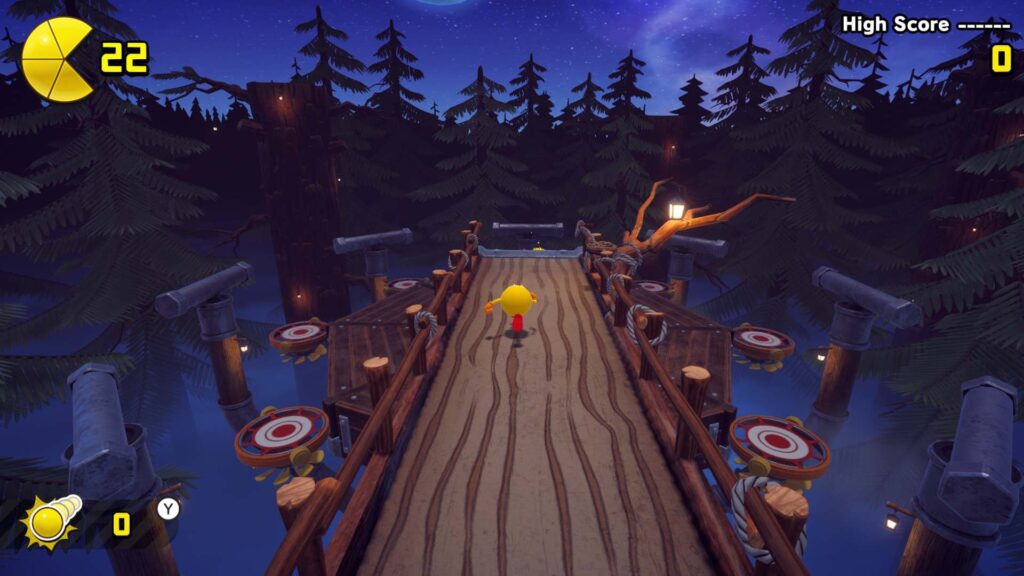 PAC-MAN WORLD 2 Re-PAC - koruny stromů