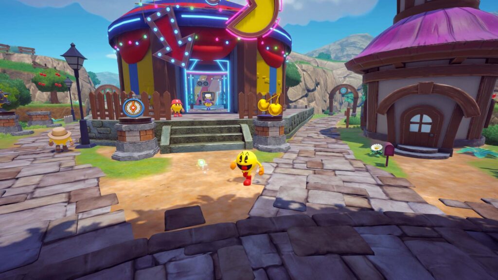PAC-MAN WORLD 2 Re-PAC - městečko