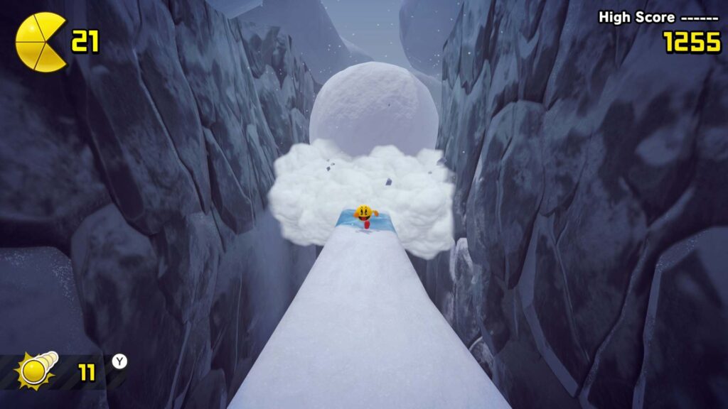 PAC-MAN WORLD 2 Re-PAC - sněhová koule