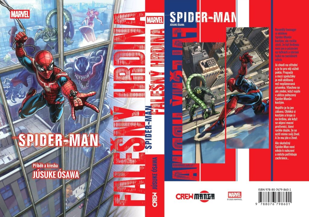 Spider-Man Falešný hrdina - obálka