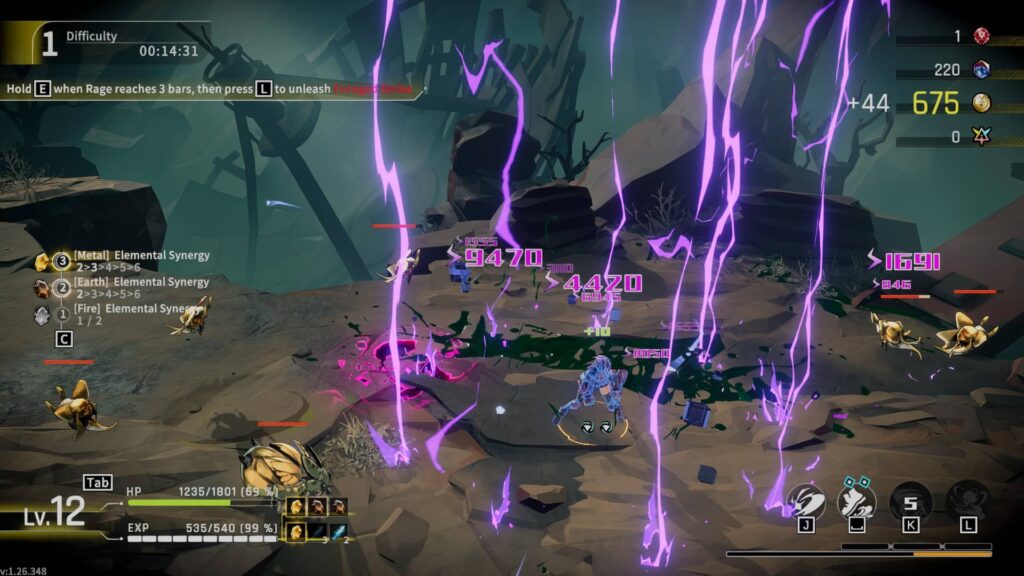 Star Fire Eternal Cycle - elektrický útok