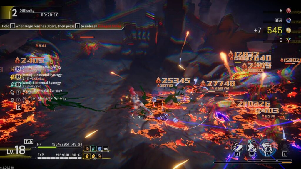 Star Fire Eternal Cycle - ohnivé útoky