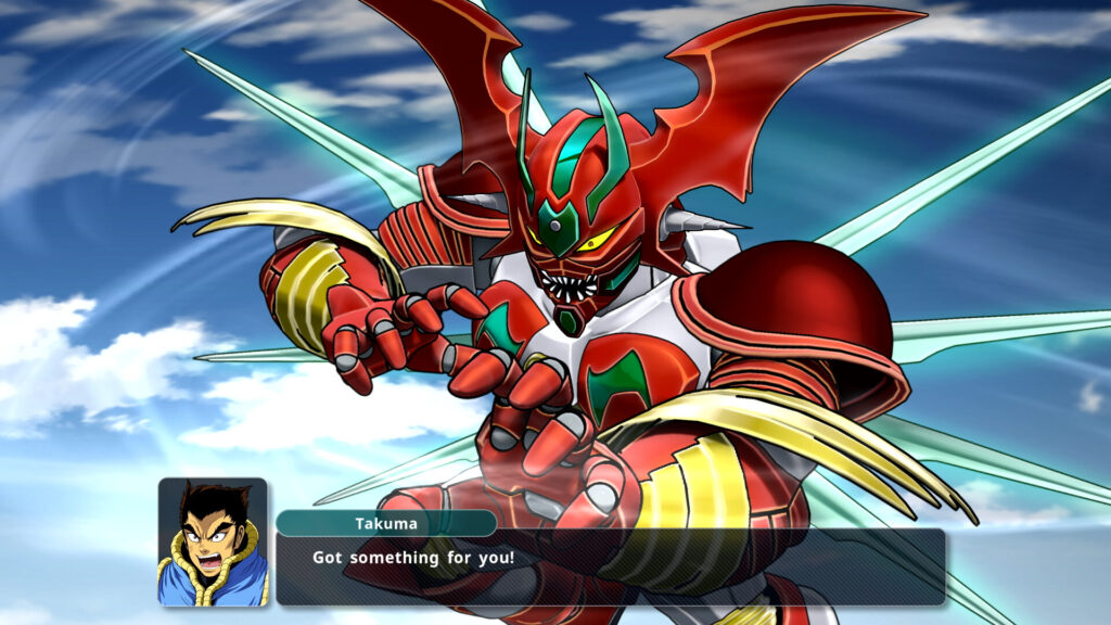 Super Robot Wars Y - děsivý robot
