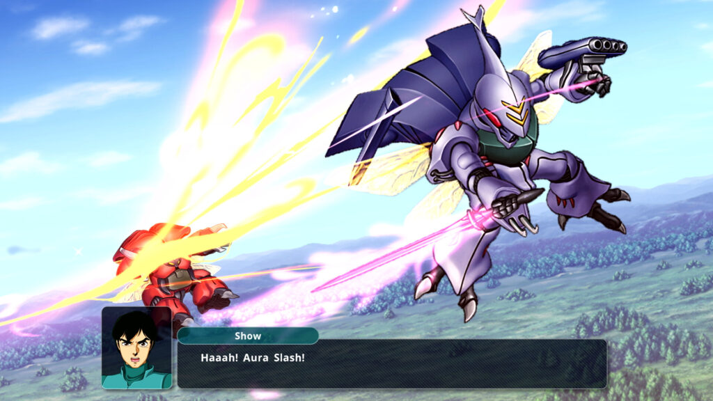 Super Robot Wars Y - efekty dominují