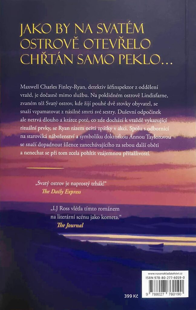 Svatý ostrov - zadní strana