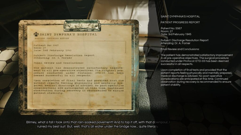 The Last Case of John Morley - dokument