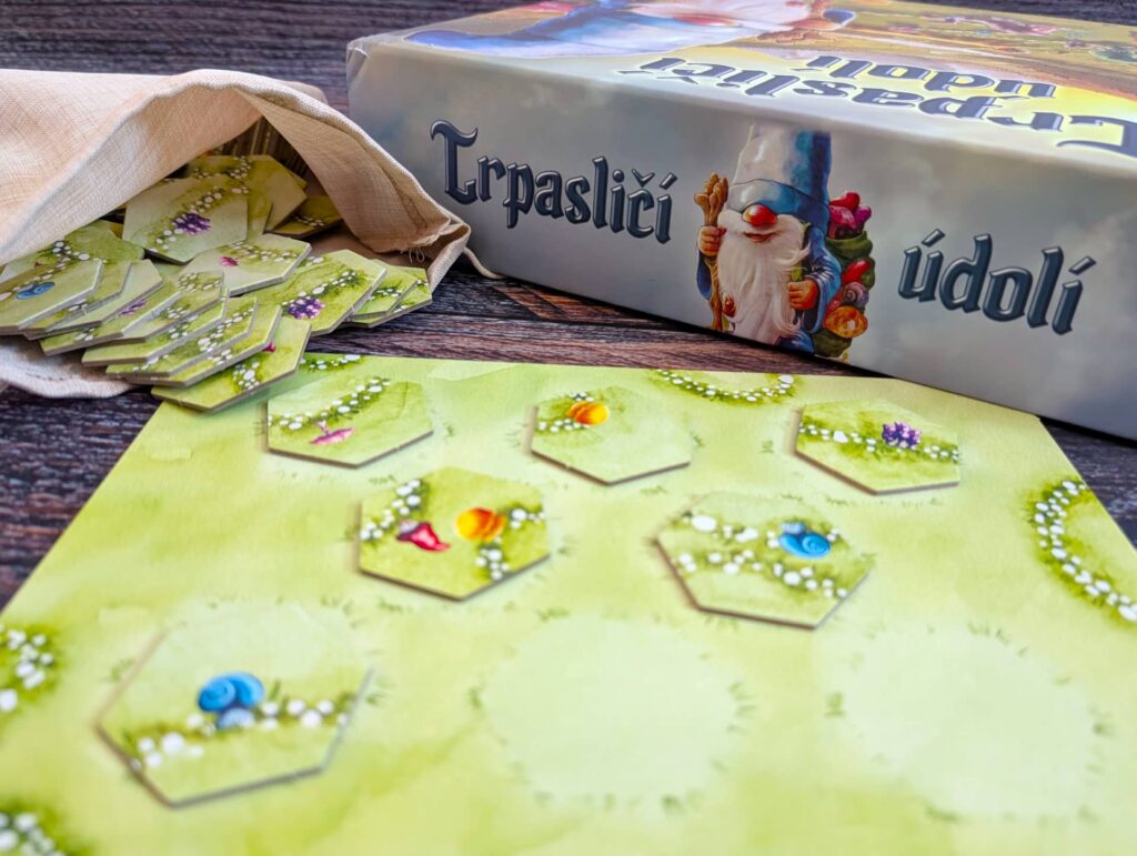 Trpasličí údolí - nabídka destiček