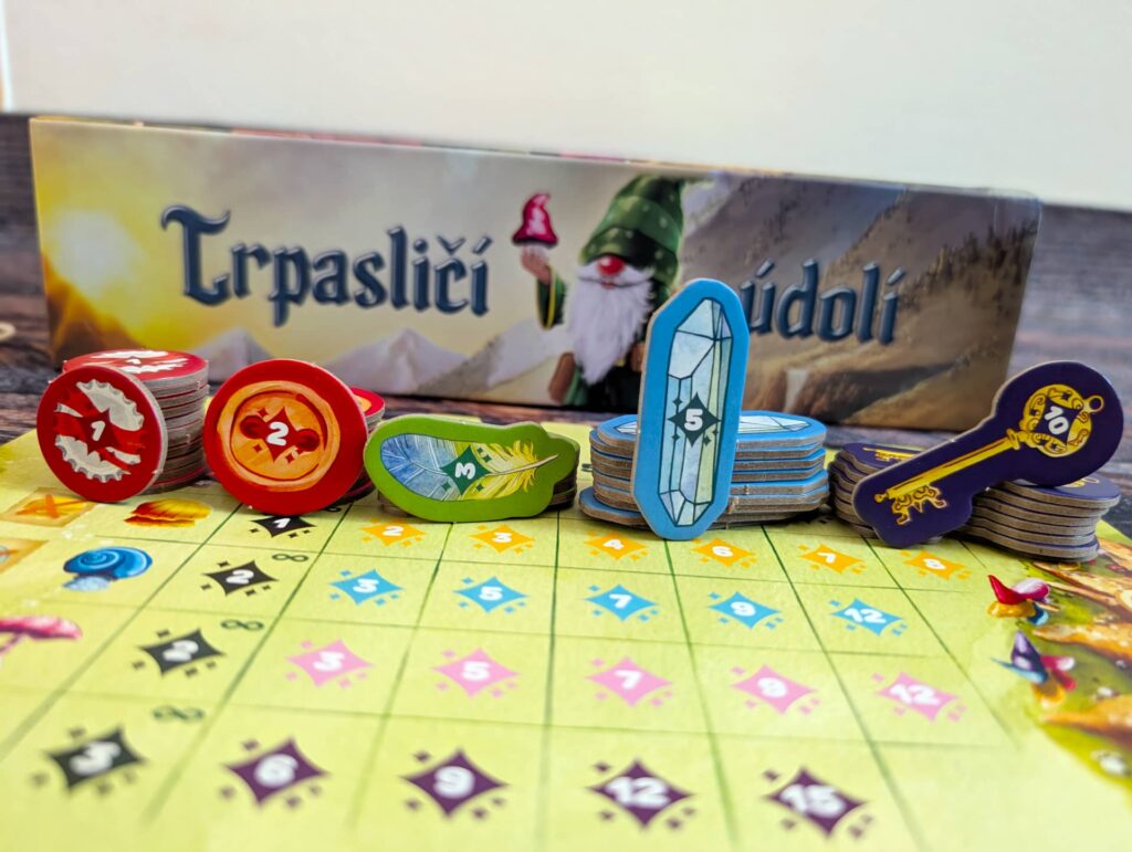 Trpasličí údolí - poklady