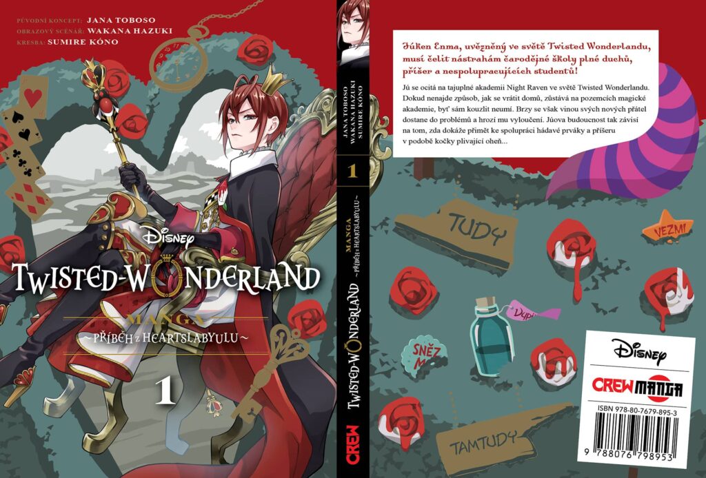 Twisted Wonderland 1 - obálka