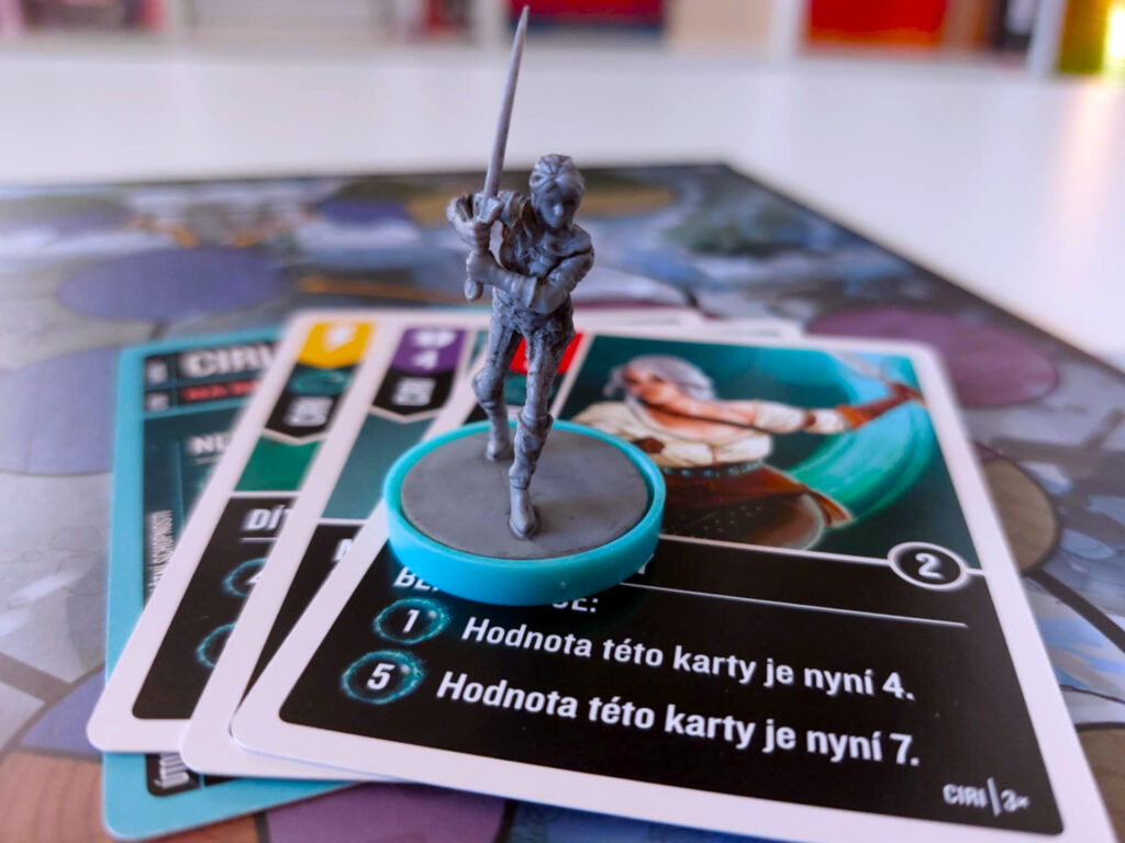 Unmatched Zaklínač – Stříbro a ocel - Ciri
