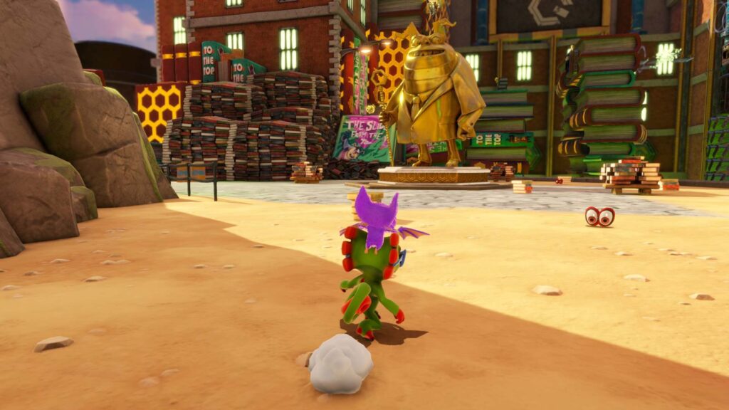 Yooka-Replaylee - socha zlosyna