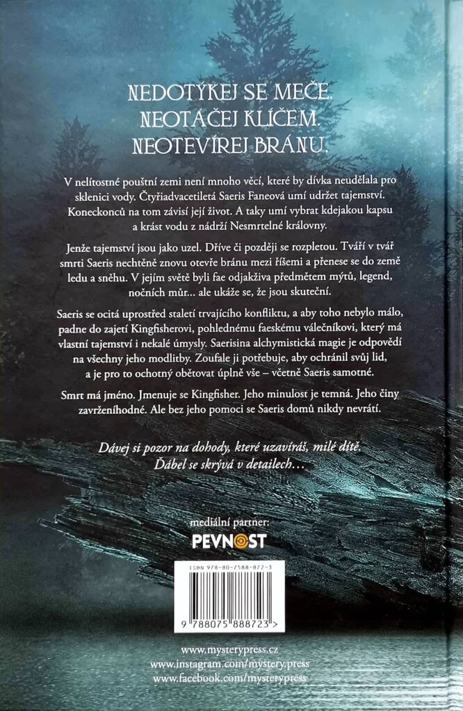 Živé stříbro - zadní strana