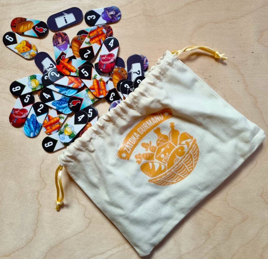 Zvířecí kuchtíci - žetony přísad