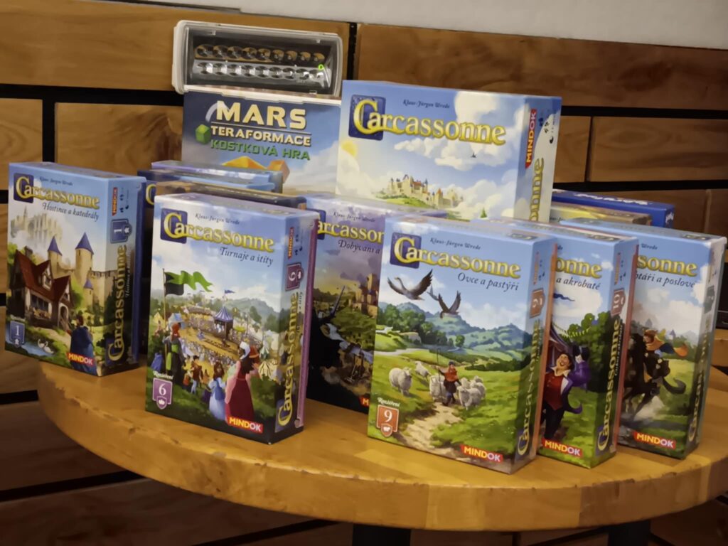 Mindok Press Day - Carcassonne