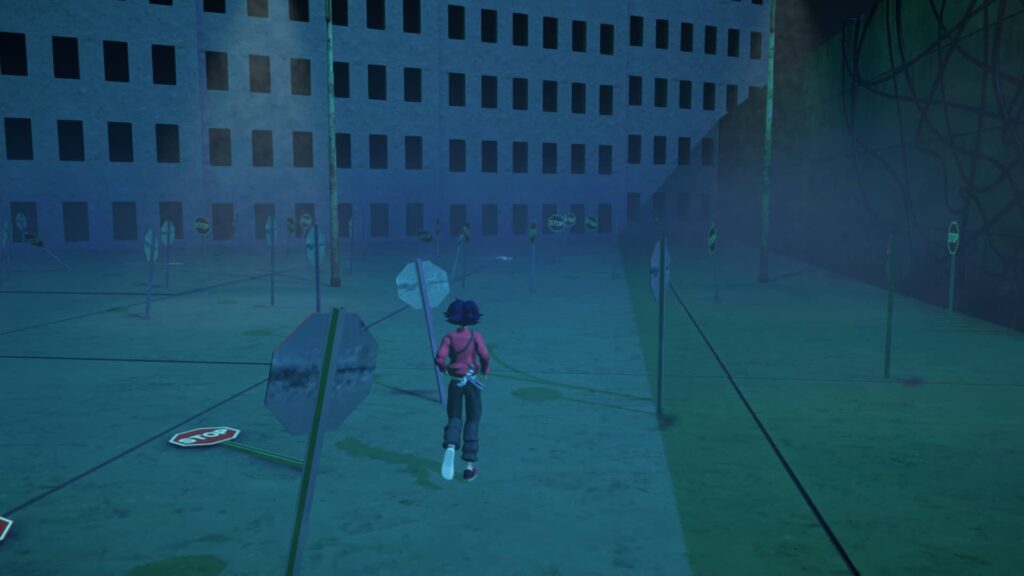 A Pizza Delivery - Snové prostředí