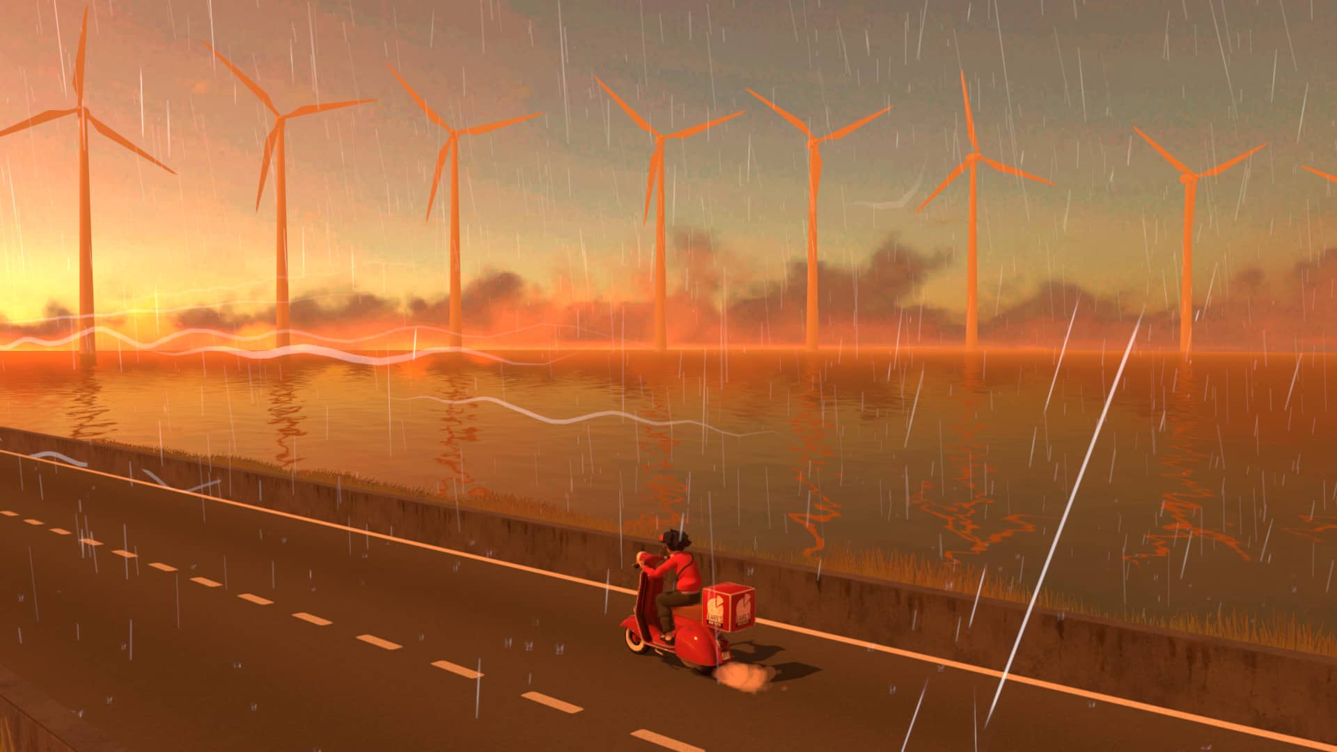 A Pizza Delivery - Větrné elektrárny (úvodka recenze)