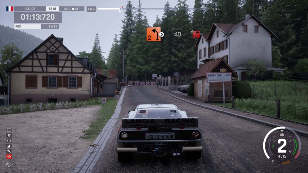 Assetto Corsa Rally - průjezd kolem hájovny