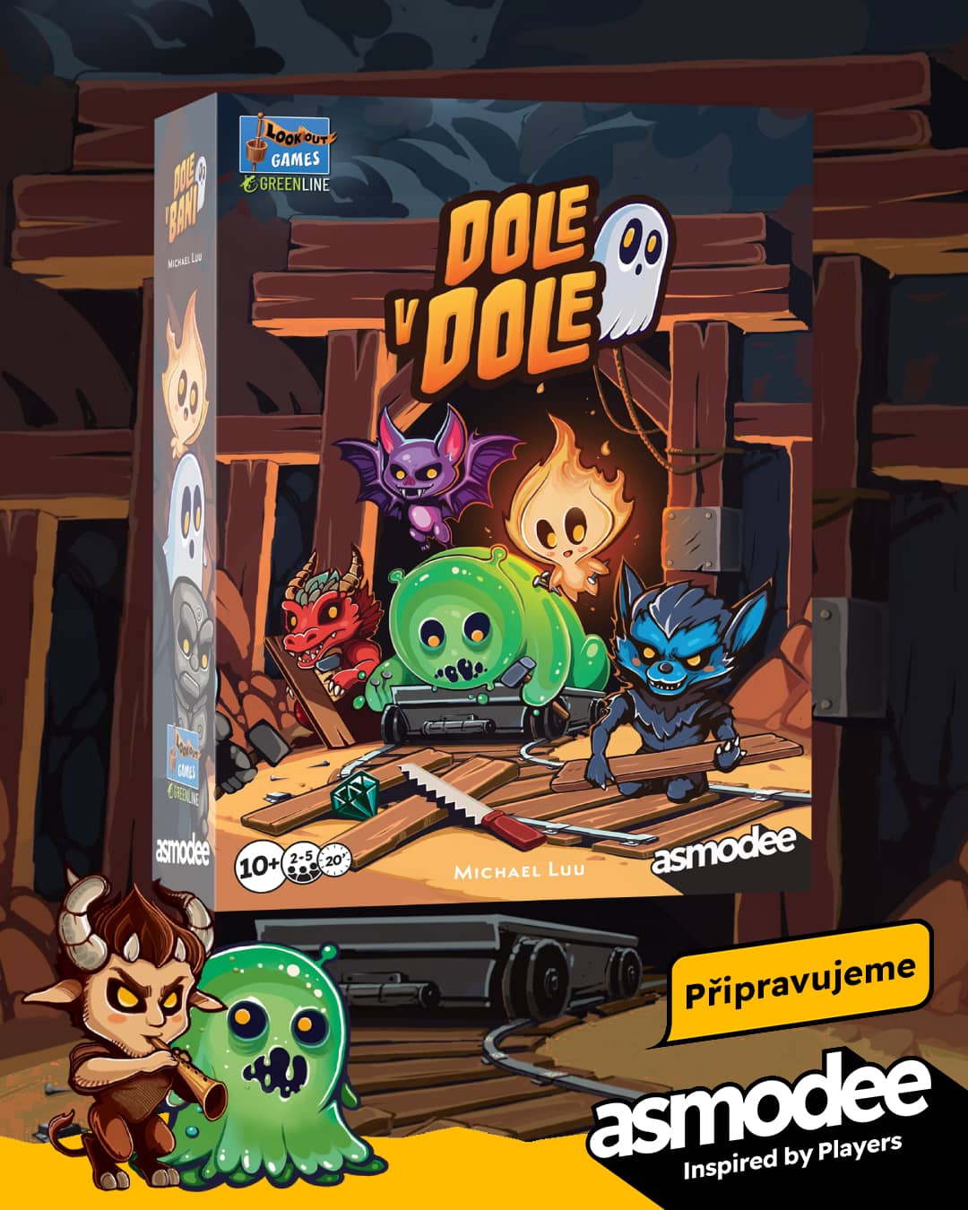 Dole v dole - desková hra