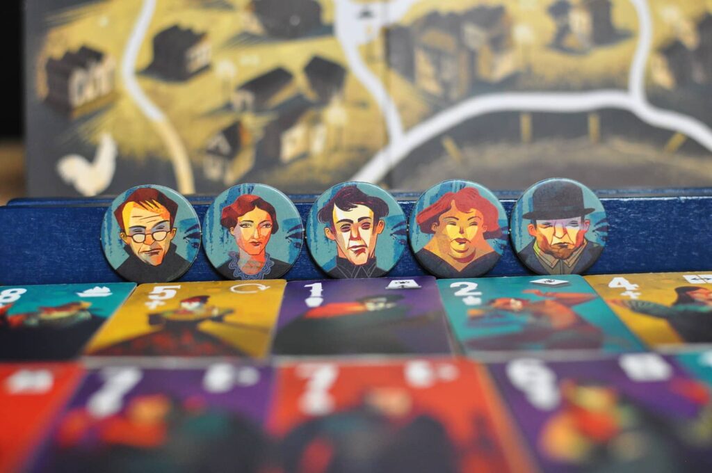 Drákula vs. Van Helsing - žetony lidí