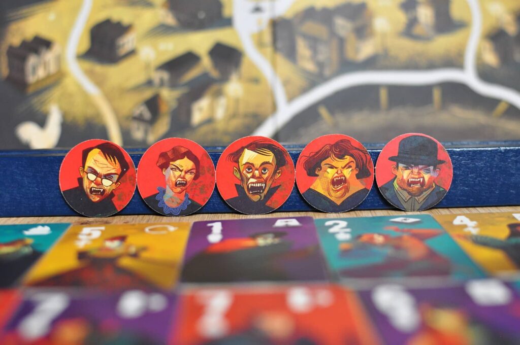 Drákula vs. Van Helsing - žetony upírů