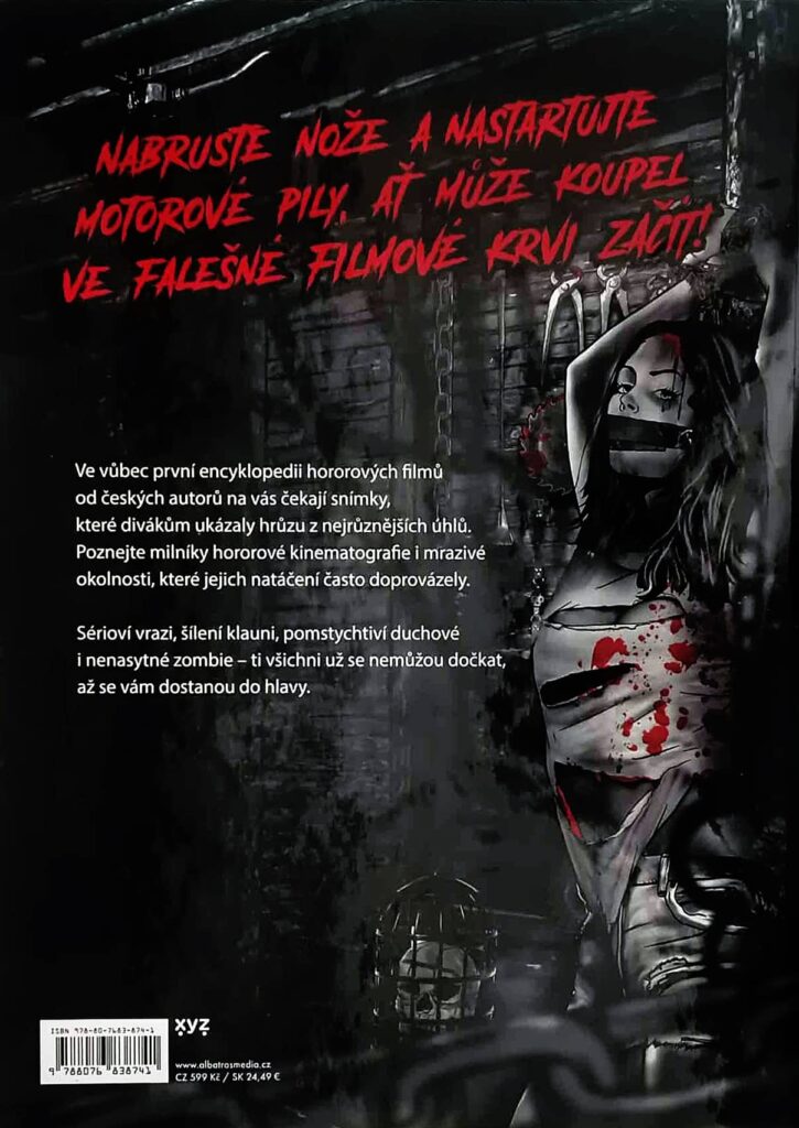 Encyklopedie hororového filmu - zadní strana