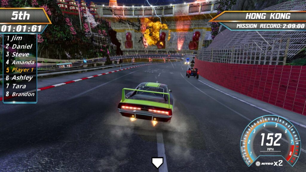 Fast and Furious: Arcade Edition - kdesi protrhla se hráz