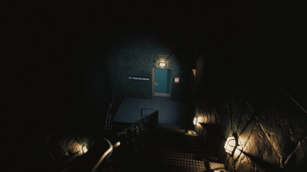 Huntsman - na schodišti