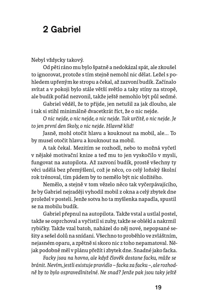 Klukovina - ukázka 5