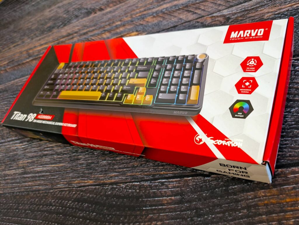 MARVO Titan 98 - unboxing