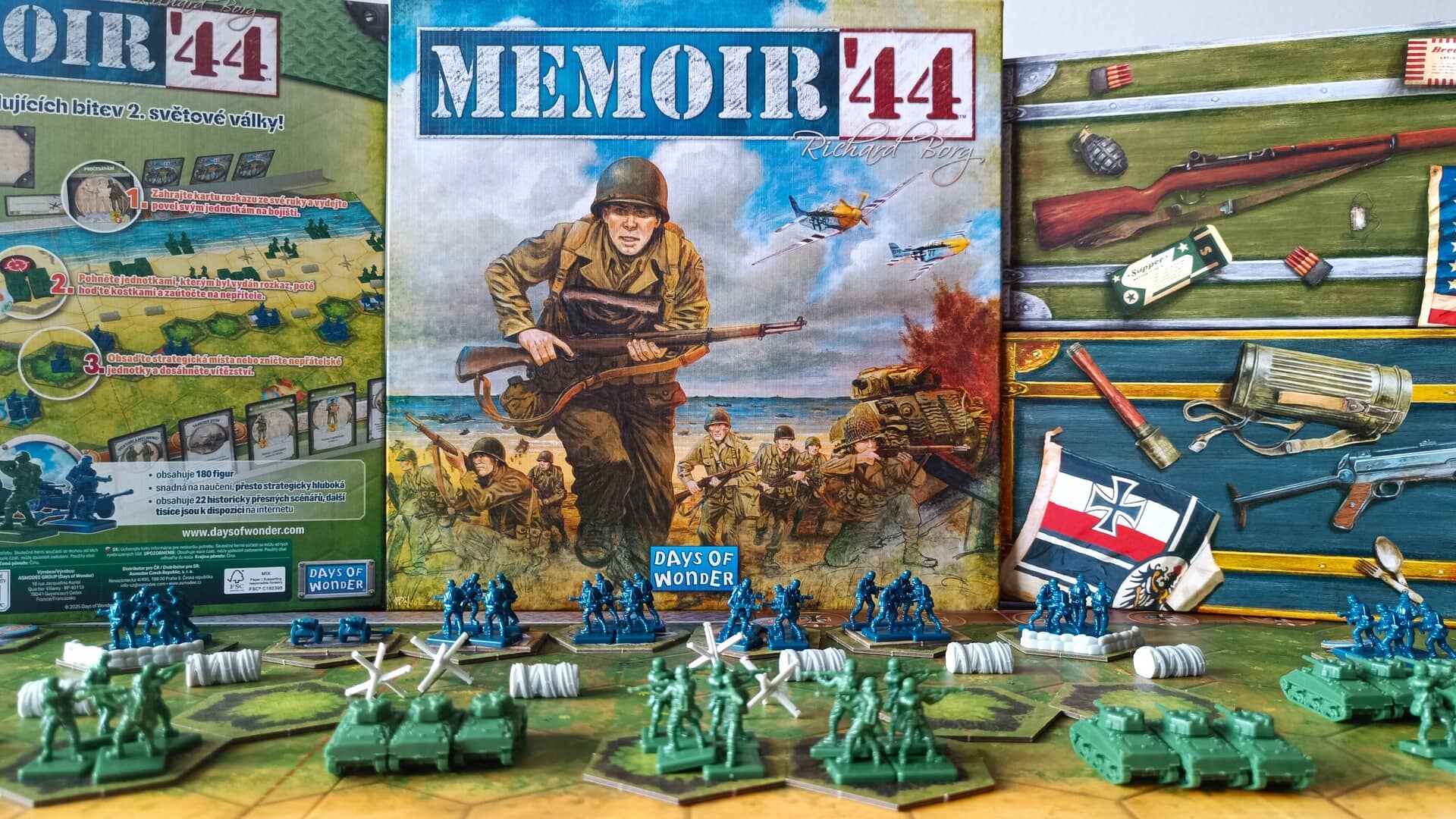 Memoir 44 - desková hra recenze