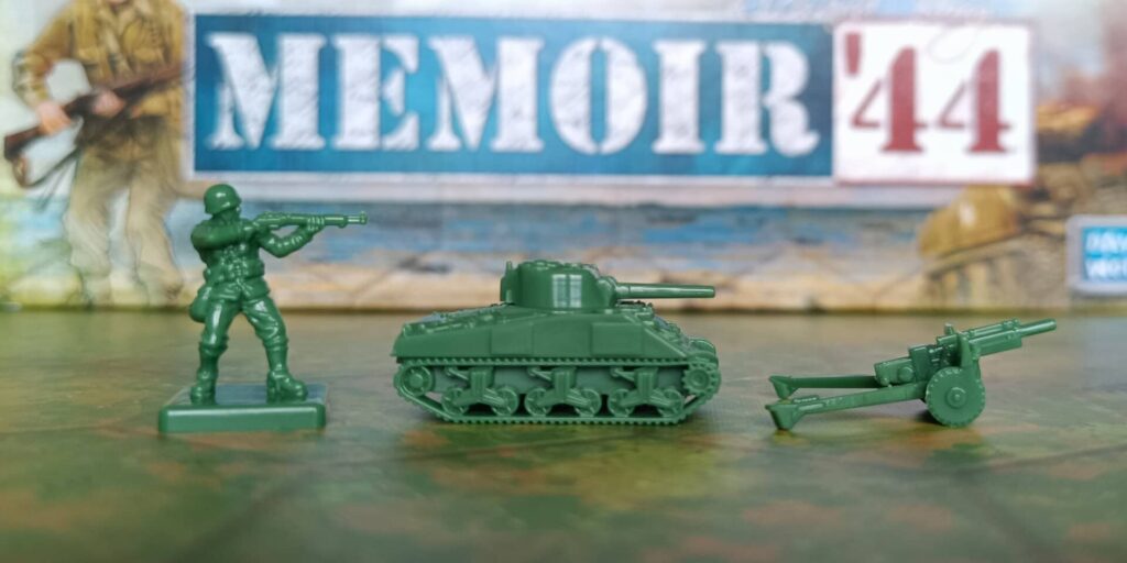 Memoir 44 - jednotky zelených