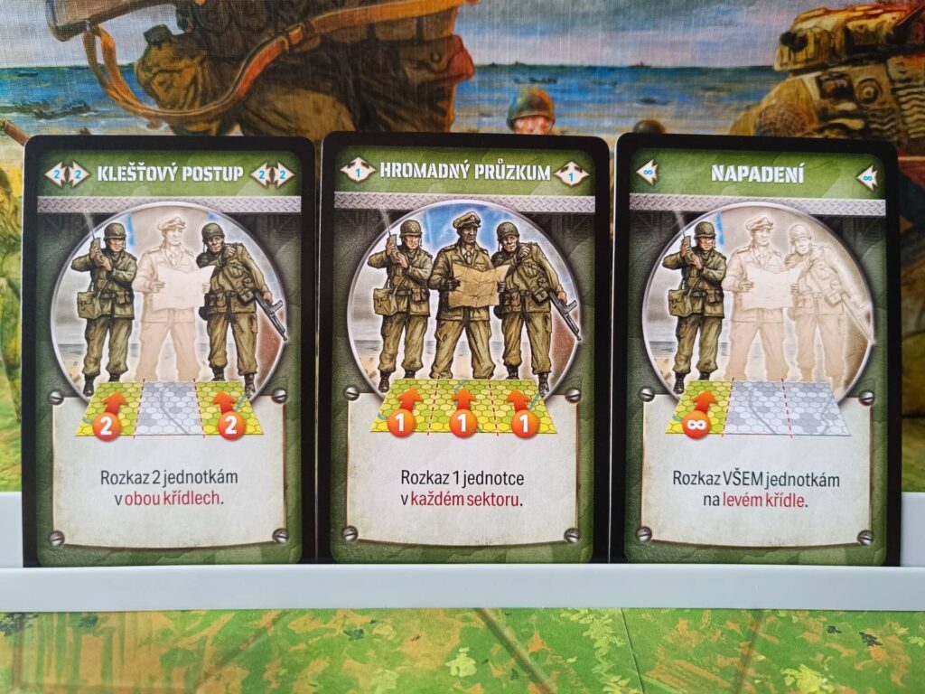 Memoir 44 - karty hromadných rozkazů