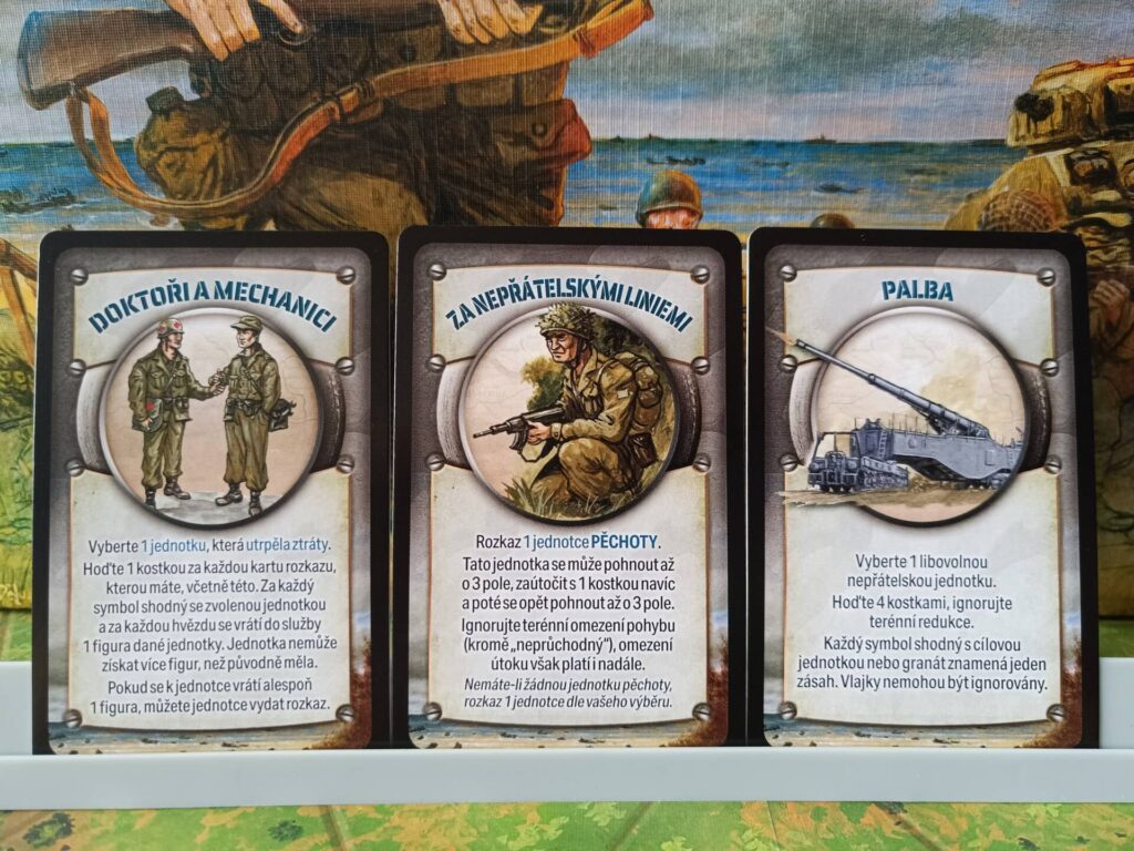 Memoir 44 - karty útočné